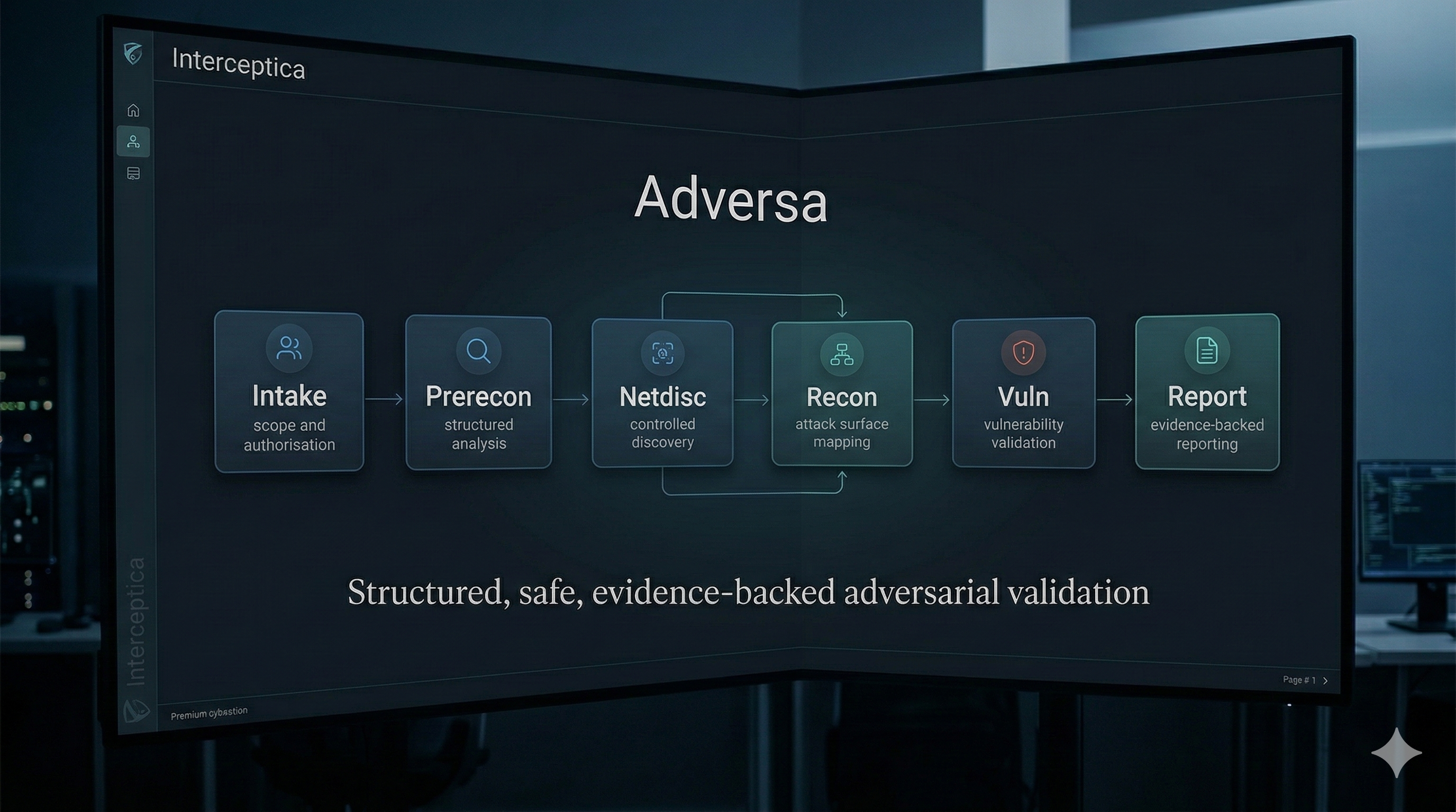 Attack path diagram showing how multiple weaknesses combine into real compromise
